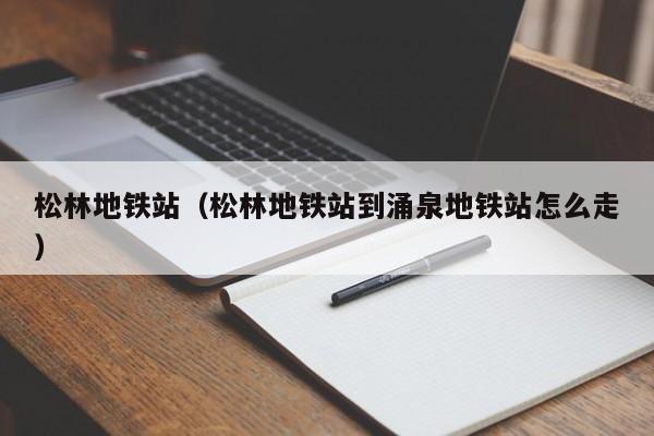 松林地铁站（松林地铁站到涌泉地铁站怎么走）  第1张